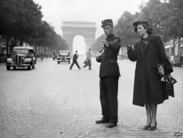 旧时的香榭丽舍大道