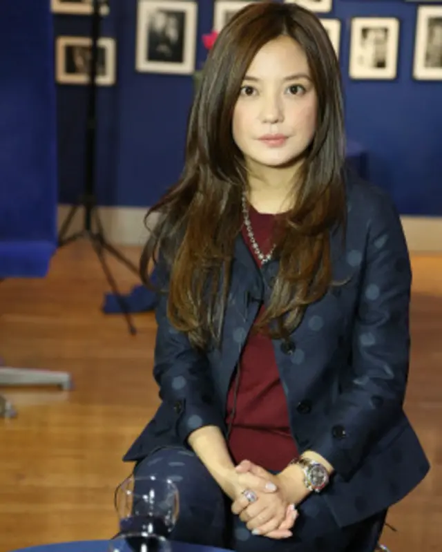 赵薇接受BBC英伦网专访（摄影：张程）