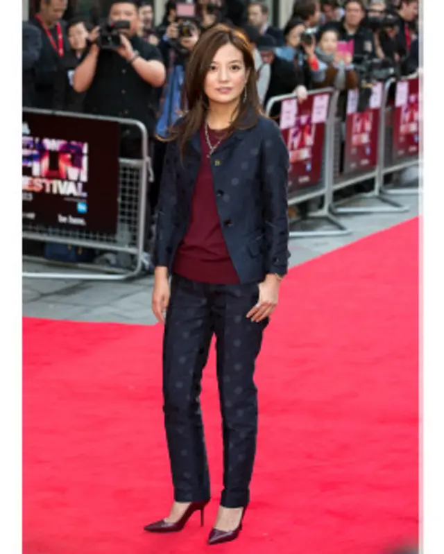 赵薇的出现引发中外影迷的热烈关注（摄影：张朝晖）