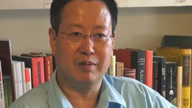 著名经济学家夏业良因批评中国当局被北京大学解聘。（网络截图）