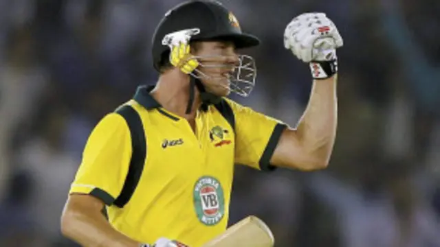 ऑस्ट्रेलिया को मैच में बनाए रखने में फॉकनर की 116 रन की पारी का अहम योगदान रहा.