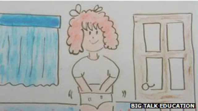 बच्चे इन चित्रों के संदेश को आसानी से समझते हैं