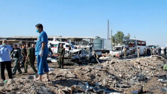 Ledakan bom mobil di Hama