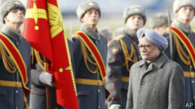 印度总理抵达莫斯科