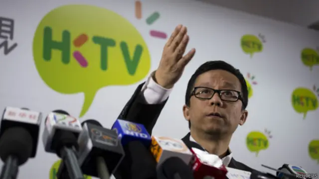 香港电视网络主席王维基（16/10/2013）