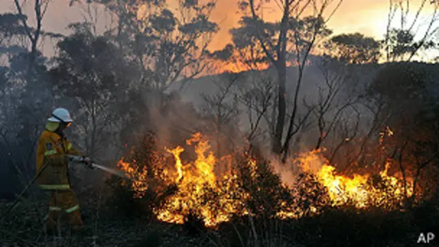 ऑस्ट्रेलिया आग