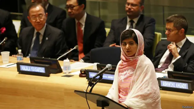 ملاله در سازمان ملل