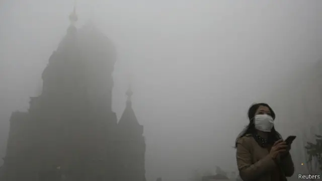 Смог в Харбине