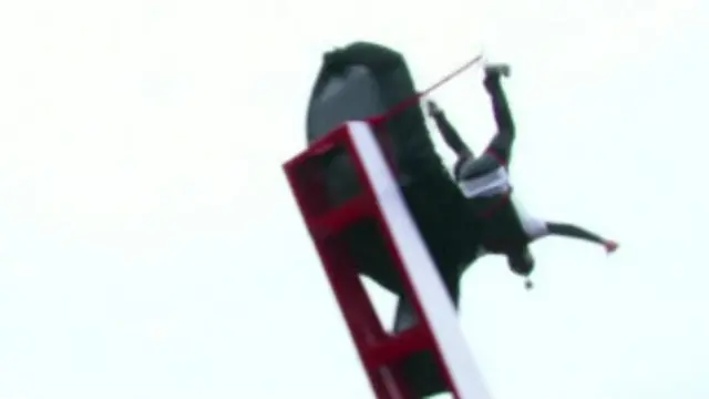 salto de base jumping | Reprodução de vídeo