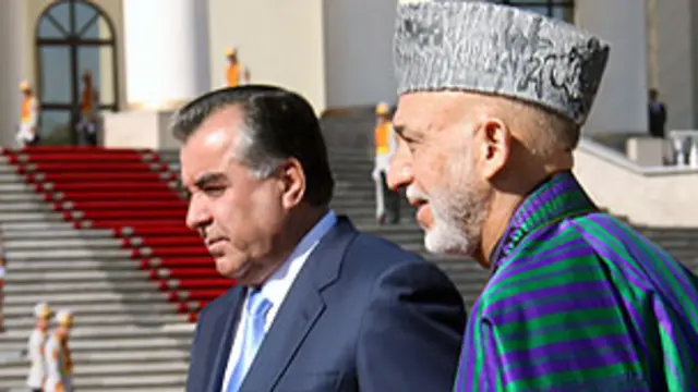 رحمان و کرزی