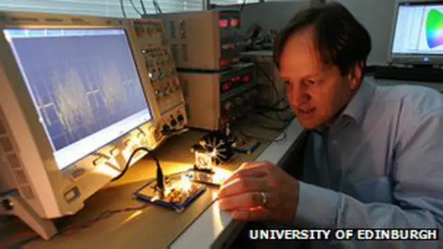 Harald Haas acuñó el término "li-fi".