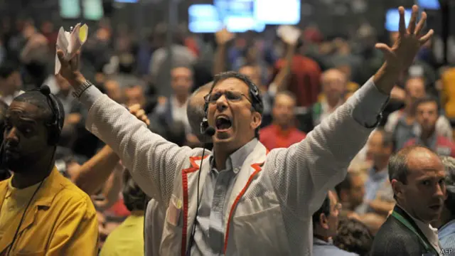 Accionista en bolsa de valores