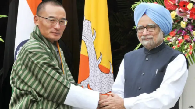 भारत, भूटान, प्रधानमंत्री