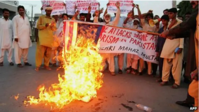 Протест против беспилотников