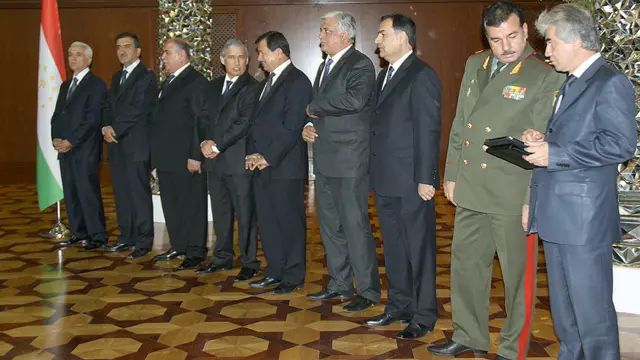 بازدید حامد کرزی از تاجیکستان