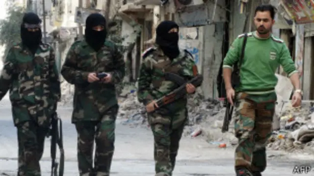 Бойцы сирийской оппозиции