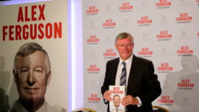 Sir Alex Ferguson mới ra sách gần đây.