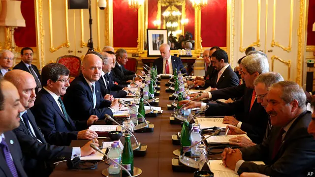 सीरिया, जेनेवा, विलियम हेग, जॉन कैरी, अमरीका, ब्रिटेन