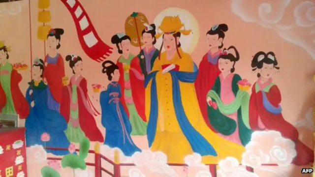 china mural taoist