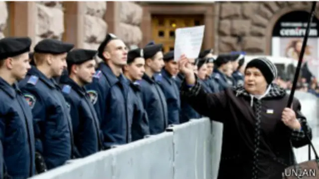 Протест под Киевсоветом