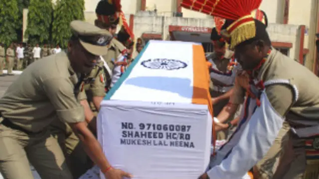 ہلاک ہونے والی بھارتی فوج کی آخری رسومات جموں میں ادا کی گئیں