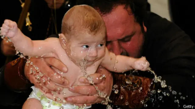 Крестины в Грузии