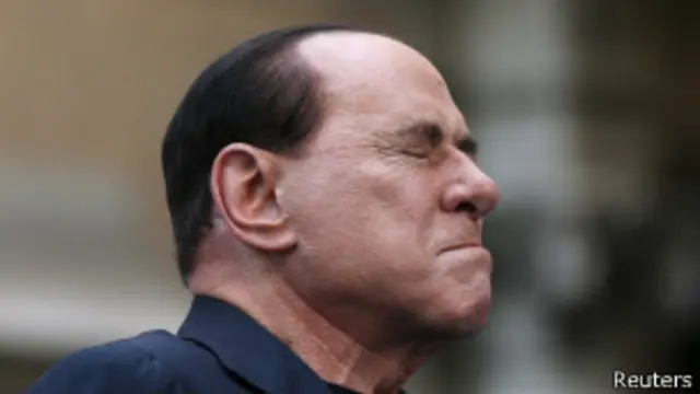 أدين برلسكونى في آب/أغسطس الماضى بتهمة الاحتيال الضريبى،