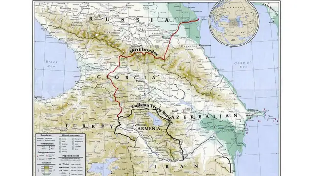 منطقه تحت حاکمیت ایران در منطقه قفقاز و اران پیش از معاهده گلستان