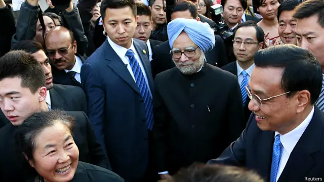 चीन में मनमोहन