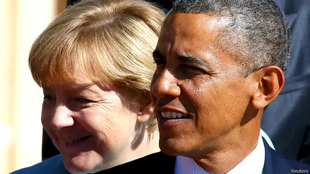 एंजेला मर्केल, चांसलर, जर्मनी, बराक ओबामा, राष्ट्रपति, अमरीका