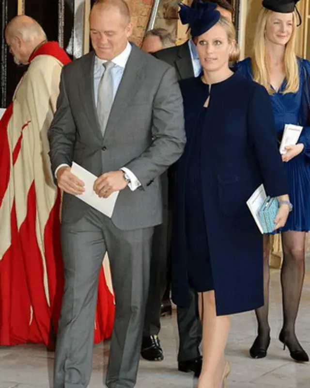 Mike Tindall y Zara Tindall