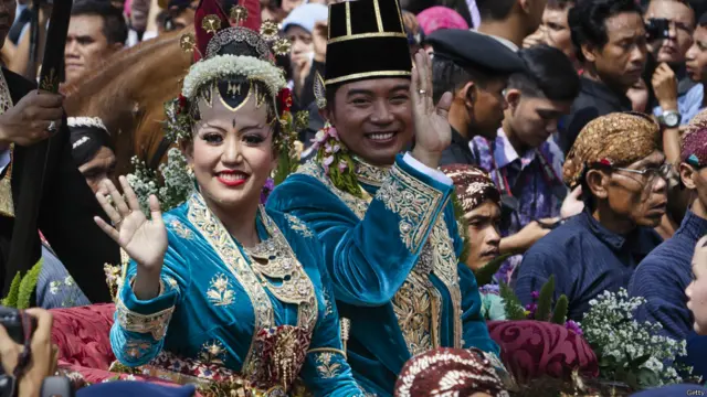 इंडोनेशिया शाही शादी