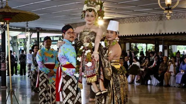 इंडोनेशिया शाही शादी