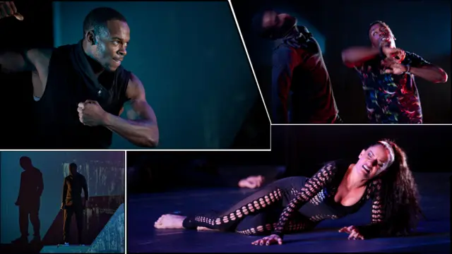 Theo 'Godson' Olayade, Kofi 'Klik' Mingo y Michele 'Paleta' Rhyner Copyright: Emma Lynch/BBC