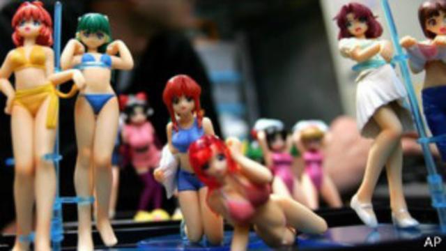 Игрушки в стиле аниме в Токио