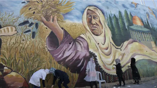 फलस्तीन, कलाकार