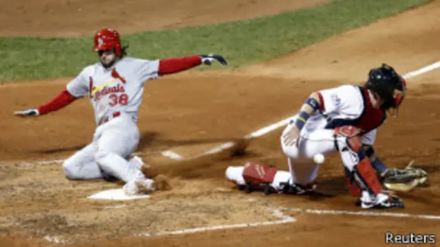 Partido de béisbol en EE.UU.