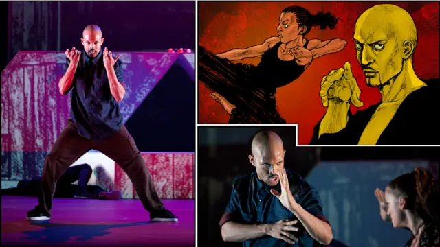 पूर्वी लंदन की डांस कंपनी ब्वॉय ब्लू इंटरटेनमेंट की नई प्रस्तुति जापान के मैंगा से प्रभावित हिप-हॉप नृत्य शैली और मार्शल आर्ट के फ्यूज़न पर आधारित है.