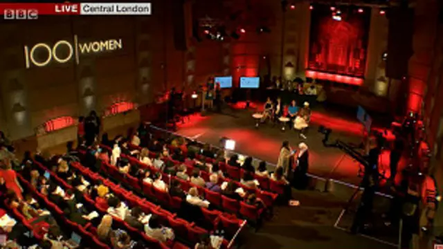 ဘီဘီစီရဲ့ အမျိုးသမီး ၁၀၀ တိုက်ရိုက်ထုတ်လွှင့်မှု အစီအစဉ်။