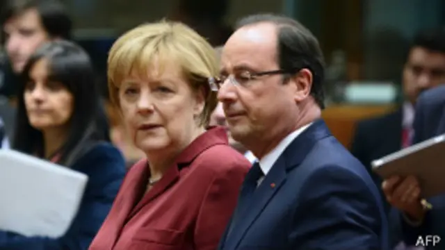 Ангела Меркель и Франсуа Олланд