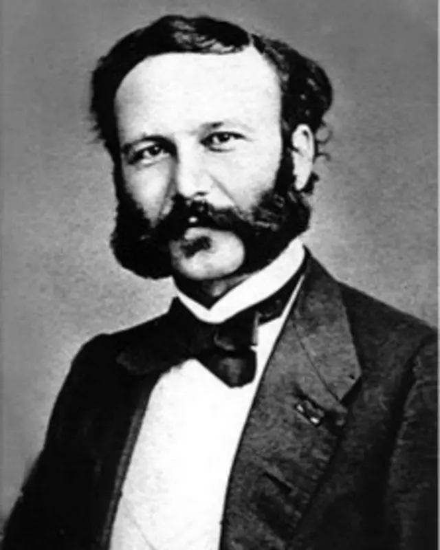 основатель Красного Креста Анри Дюнан (1860 г.)