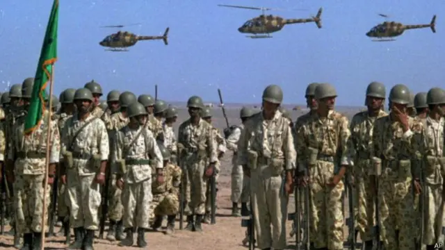 ईरान की सीमा पर तैनात सैनिक (फ़ाइल तस्वीर)