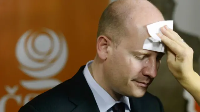 Çexiyanın baş naziri Bohuslav Sobotka