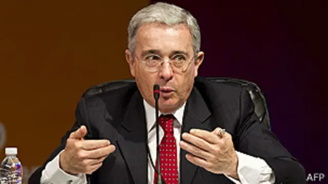 Álvaro Uribe, expresidente de Colombia