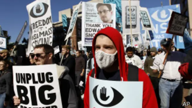 Демонстрация протеста в Вашингтоне