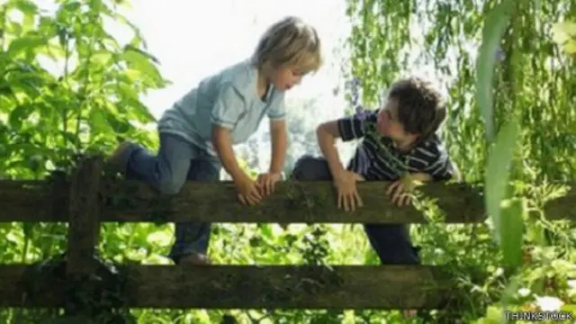 children nature