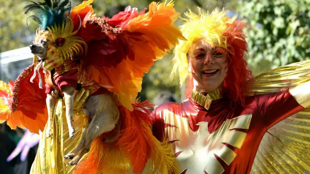 हैलोवीन डॉग परेड,न्यूयॉर्क