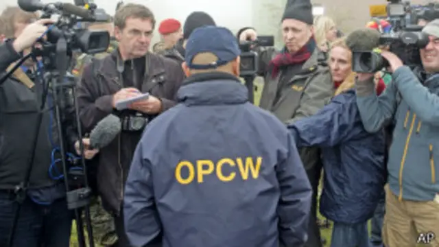 سازمان منع استفاده از تسلیحات شیمیایی در گفته است سوریه این اطلاعات را به عنوان بخشی از توافق به دست آمده بین روسیه و آمریکا در یک ماه پیش ارائه کرده است