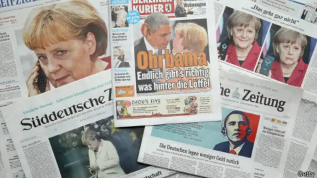 Jornais alemãs falam sobre escândaloevolution cassinoespionagem | Foto: Getty