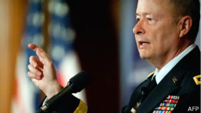 Руководитель АНБ Кит Александер (25 сентября 2013 года)